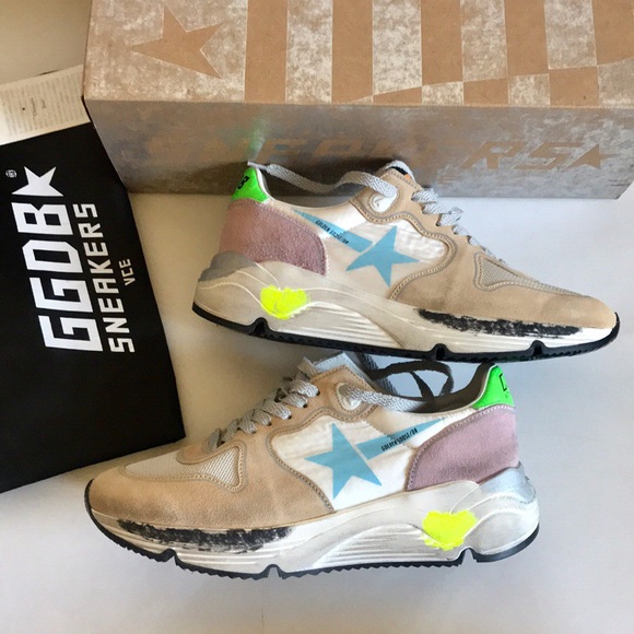 NEW Golden Goose Running Sole Sneakers - Picture 4 of 7